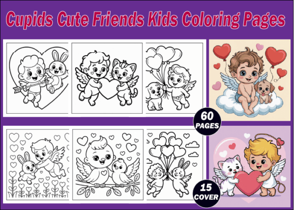 Cupids Cute Friends Kids Coloring Pages – What to Look For Before You Buy or Print