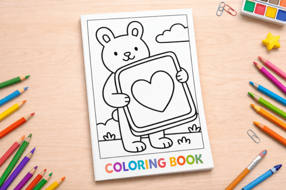 Cute Bunny Holding Heart Sign Coloring: What Smart Creators and Educators Check Before They Hit Download