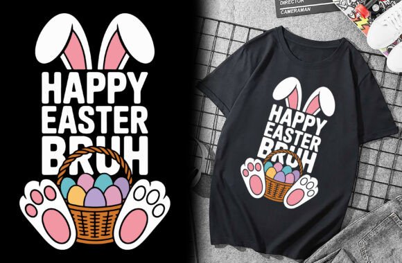 Happy Easter Bruh Vector: A Versatile Design for Print-on-Demand Projects