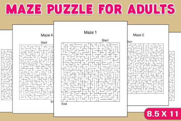 Maze Puzzle for Adults: A Fresh Approach to Focus and Mental Agility