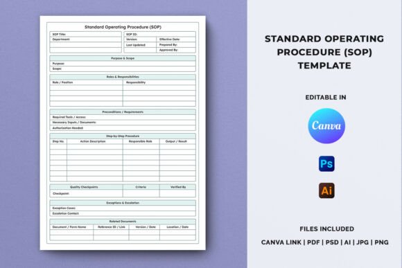 Standard Operating Procedure SOP Page: Building Clarity and Consistency in Every Workflow