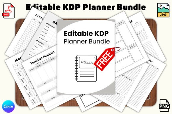 The Editable KDP Planner Bundle: A Practical Solution for Self-Publishers